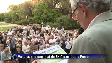 Vaucluse: Joris Hébrard (FN) élu maire du Pontet