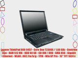 Lenovo ThinkPad R60 9457 - Core Duo T2300E / 1.66 GHz - Centrino Duo - RAM 512 MB - HDD 60