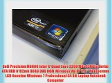 Dell Precision M6600 Intel i7 Quad Core 2200 MHz 320Gig Serial ATA HDD 8192mb DDR3 DVD ROM