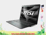 MSI X340-218US 13.4-Inch Notebook - Black