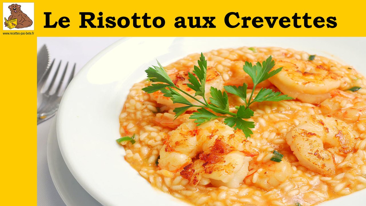 Le risotto aux crevettes (recette facile) HD