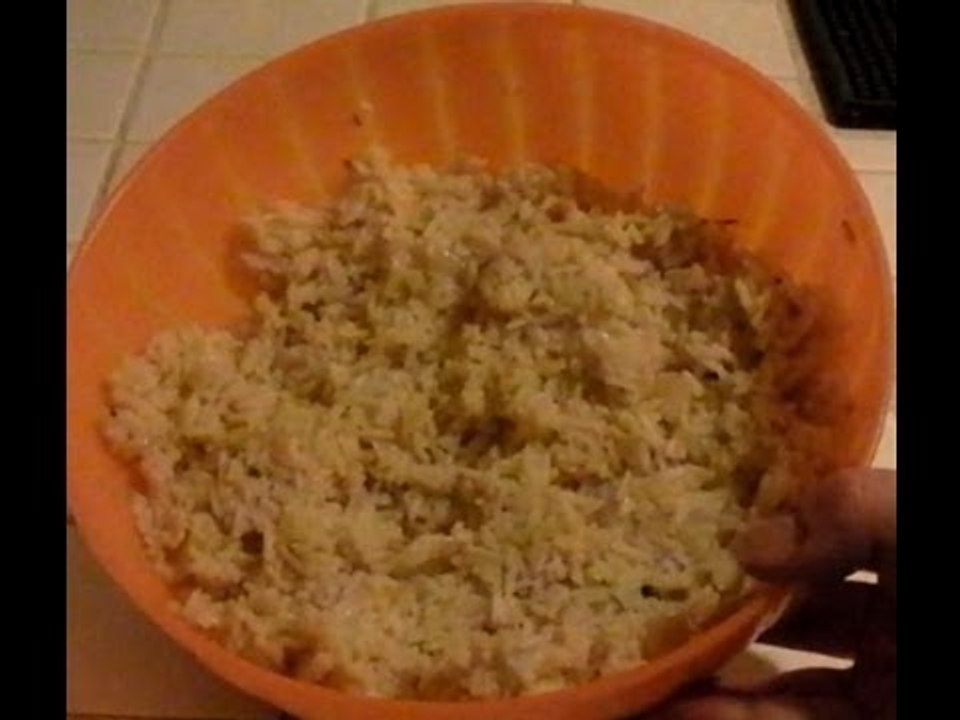 Arroz de cebola (receita fácil é rapida)