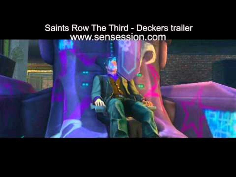 Saints Row The third Deckers trailer