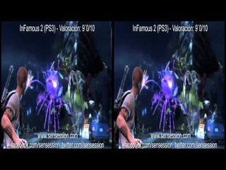 InFamous 2 3D analisis review