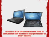 Lenovo ThinkPad L412 Laptop with Intel Core i5 M 520@2.40GHz 4GB RAM 160GB HD and licensed
