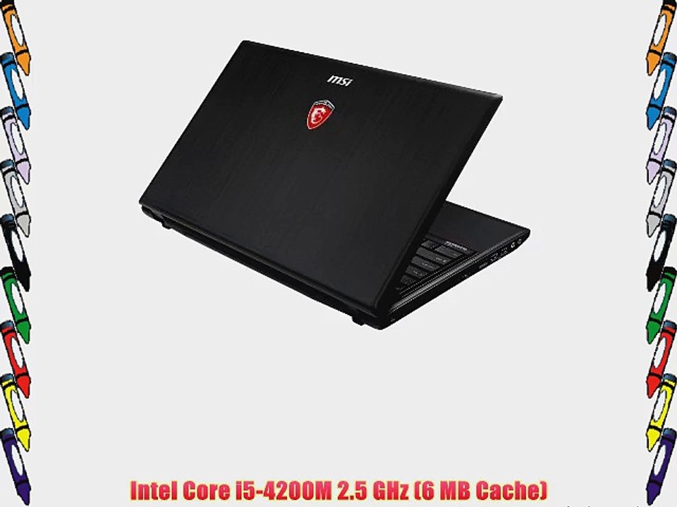 MSI Computer Corp. GP60 LEOPARD-0109S7-16GH11-010 15.6-Inch Laptop