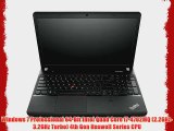 Lenovo ThinkPad Edge E540 20C6008QUS Quad Core 15.6 Windows 7 Professional Business Notebook