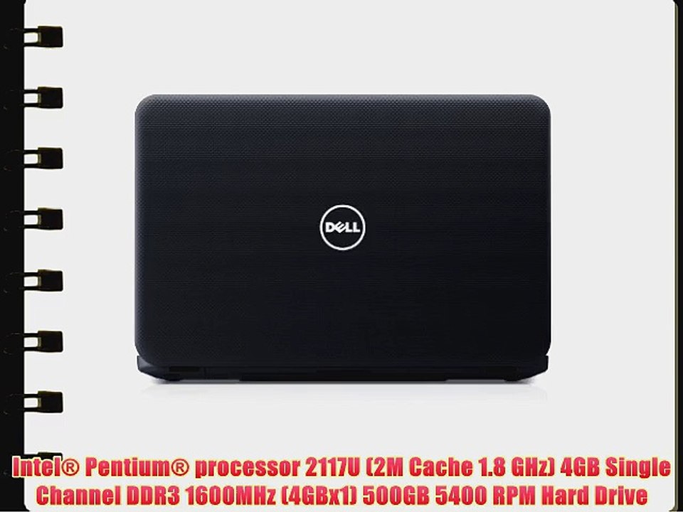 Dell Inspiron 17 17.3 Inch Laptop with Windows 7 Intel Core Pentium 2117U (2M Cache 1.8 GHz)