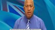 Fijian Prime Minister Voreqe Bainimarama addresses the Nation on Draft Constitution