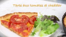 Recette tarte aux tomates et cheddar