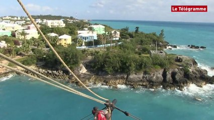 Hermione. Après l'escale aux Bermudes, cap sur la côte américaine