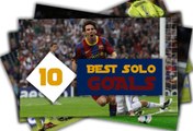 Lionel Messi | 10 Insane Solo Goals (2006-2015) [HD]