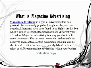 Elle Magazine Advertisement