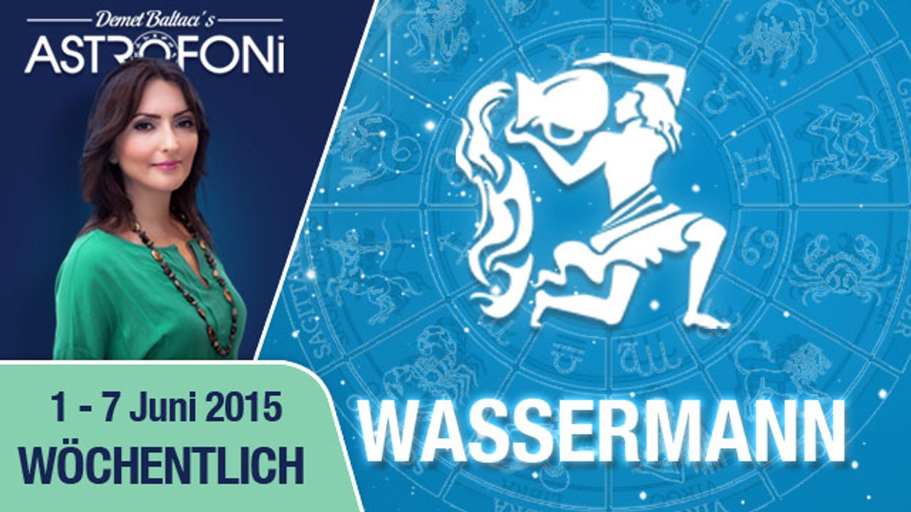 Monatliches Horoskop zum Sternzeichen Wassermann (1-07 Juni 2015)