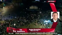 Así se vive la marcha en apoyo a normalistas de Ayotzinapa / Excélsior Informa