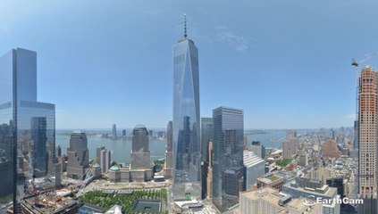 Chantier du One World Trade Center en time-lapse