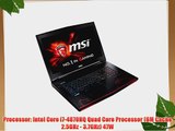 MSI GT72 Dominator Pro Dragon-695 17.3 i7-4870HQ 32GB RAM 2 x 256GB SSD RAID 0   1TB 7200rpm