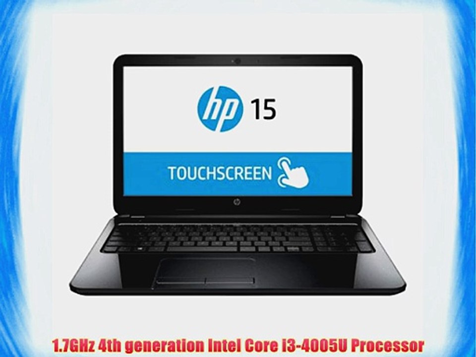 HP 15-r052NR Touchsmart 15.6 diagonal HD BrightView WLED-backlit touchscreen display (1366x768)