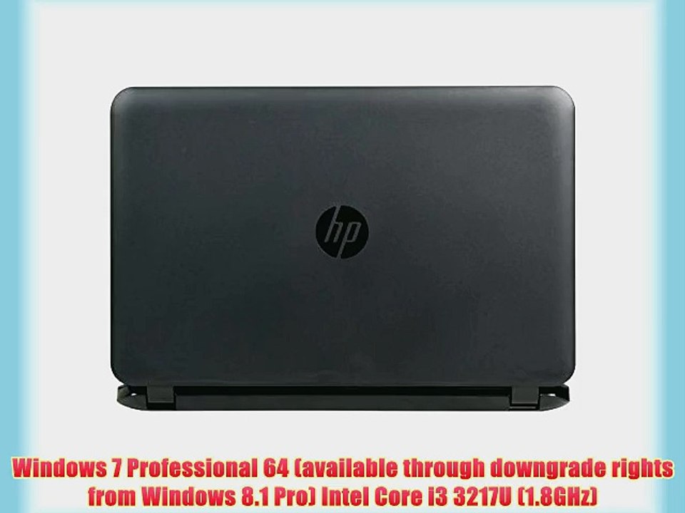 HP 15.6 laptop for Business with Windows 7 Professional 64-Bit (Intel Core i3 3217U 4GB Memory