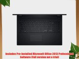 Dell Inspiron 15-3542 Laptop (BLACK) - w/ FREE pre-installed Microsoft Office 2013 Professional