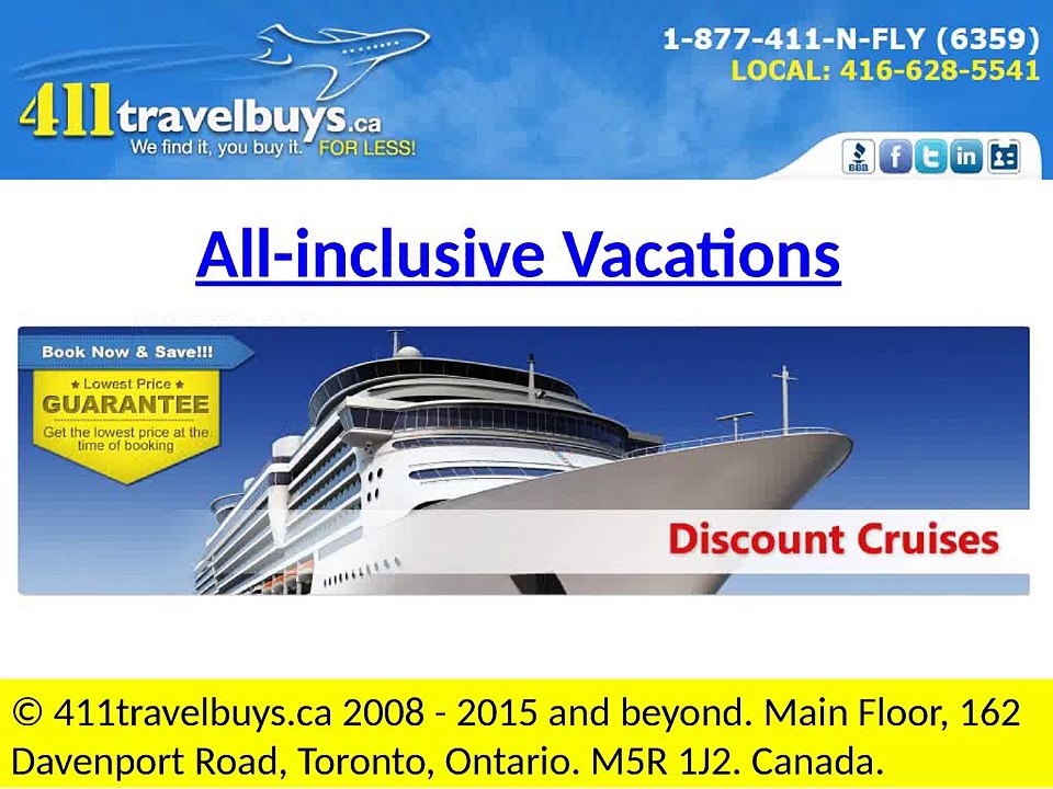 All Inclusive Vacations