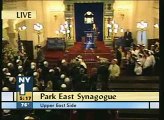 Pope Benedict XVI at Park East Synagogue