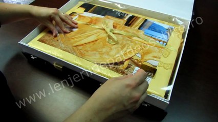 Lenjerii de pat in culoarea galben aprins