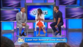 Dr Lee on The Doctors_ Laser Hair Removal Burns and Tinea Versicolor