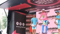 Giro - Contador sur le toit d'Italie