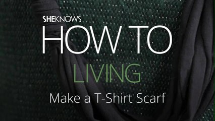 Make a T-Shirt Scarf
