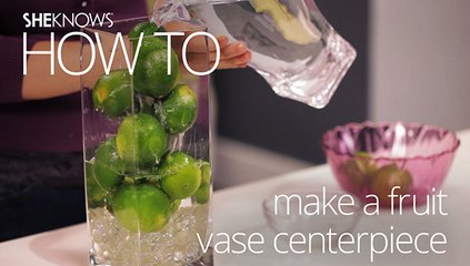 How to Make a Fruit Vase Centerpiece