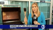 Experts Warn About Swallowing Bristles From Grill Brushes