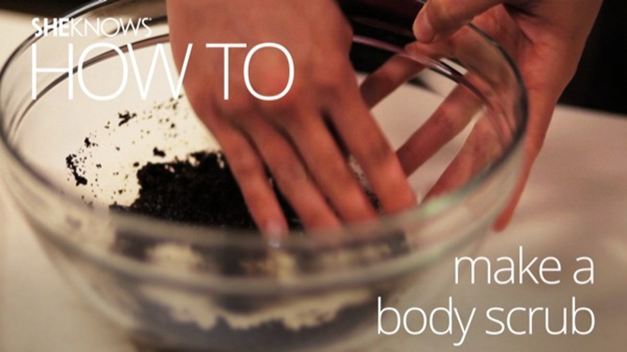 How To Make a Body Scrub