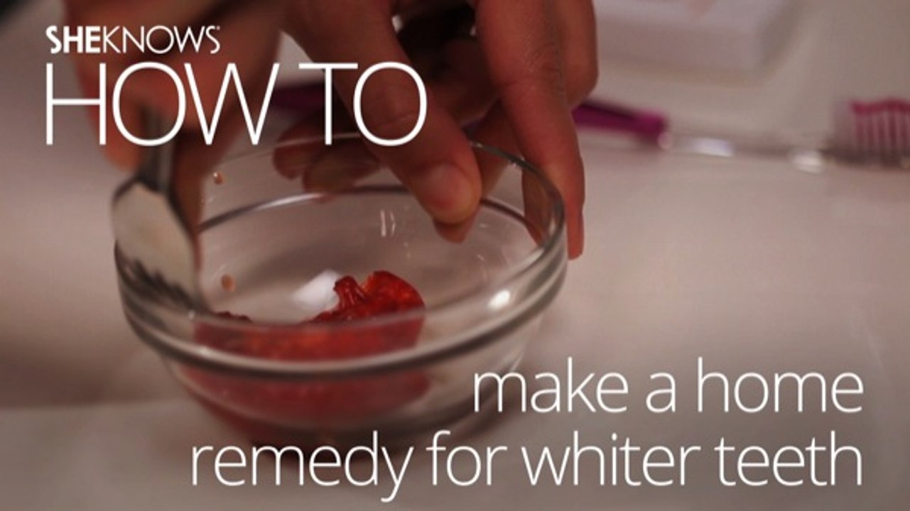 How To Make a Home Remedy for Whiter Teeth