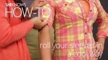 How To Roll Sleeves a Cool Way