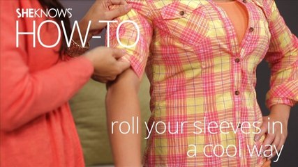 How To Roll Sleeves a Cool Way