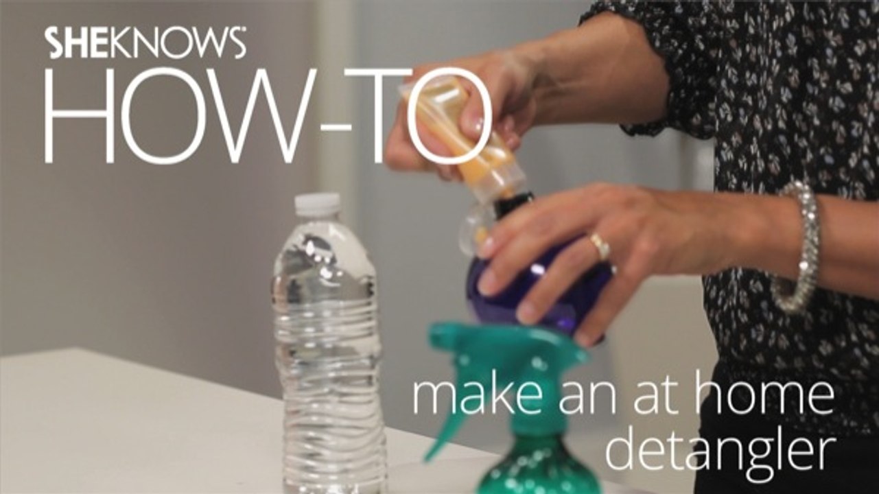 How To Make Detangler at Home