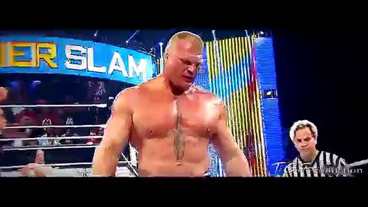Brock Lesnar vs John Cena SummerSlam - 2014  HD
