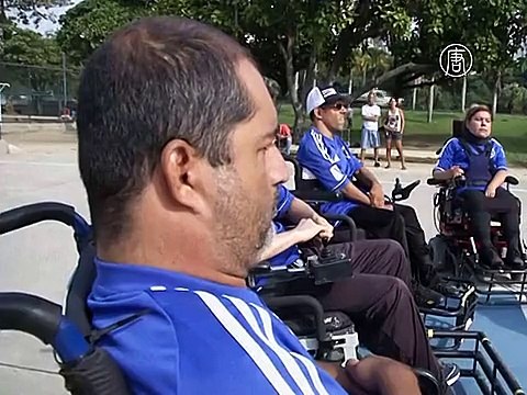Футбол в инвалидных креслах - всё популярнее в Бразилии