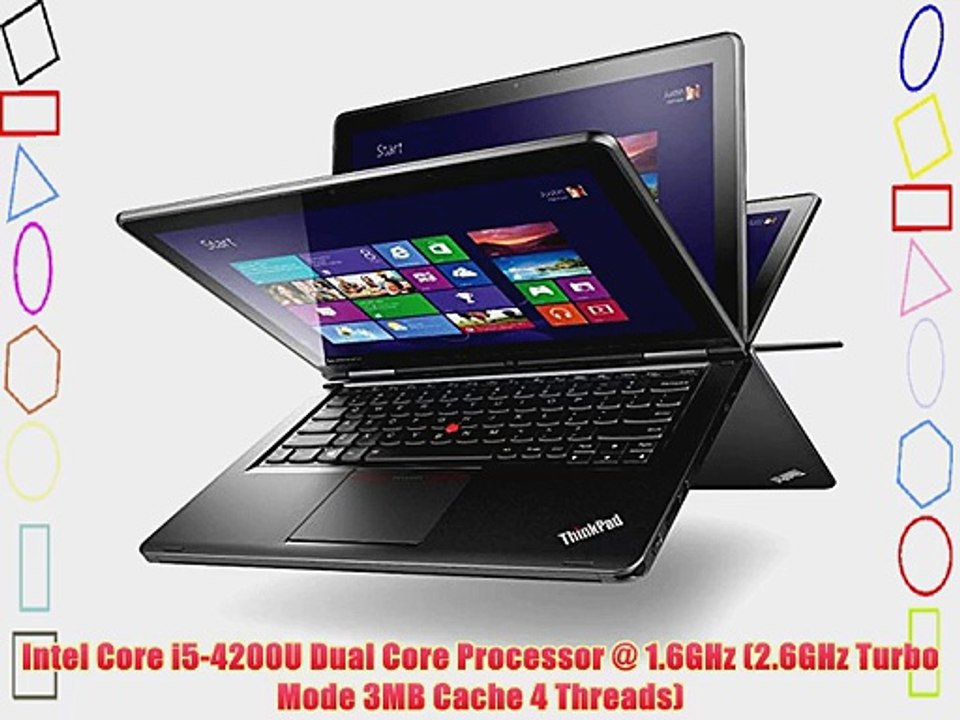 Lenovo Thinkpad S1 Yoga i5-4200U 8GB 128GB SSD FHD 1080p MultiTouch Ultrabook with Digitizer