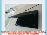 ThinkPad T61 Notebook Intel Core 2 Duo T7300 2GHz 802.11a/b/g Wireless 14.1 WXGA 1GB DDR2 SDRAM