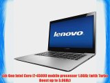 Lenovo IdeaPad U430 Ultrabook 14 TouchScreen Laptop PC - 4th Gen Intel Core i7 / 4GB Memory