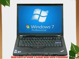 Lenovo ThinkPad T410 Laptop Notebook - Core i5 2.53ghz - 2GB DDR3 - 250GB HDD - DVDRW - Windows