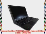 Lenovo ThinkPad W540 i7-4800MQ 32GB 500GB SSD NVIDIA Quadro K1100M 15