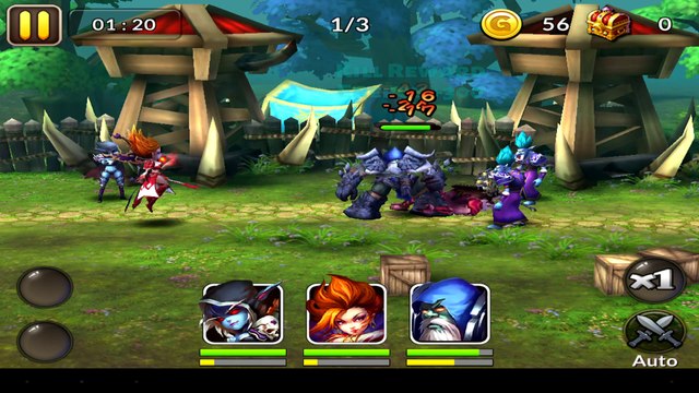 Heroes & Titans: Battle Arena - Android gameplay PlayRawNow