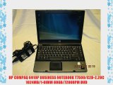 HP COMPAQ 6910P BUSINESS NOTEBOOK T7500/C2D-2.20C 1024MB/1-DIMM 80GB/7200RPM DVD