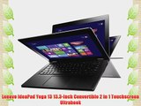 Lenovo IdeaPad Yoga 13 13.3-Inch Convertible 2 in 1 Touchscreen Ultrabook