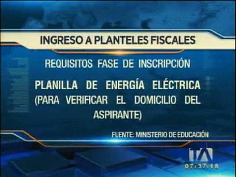 Inician las inscripciones para la educación fiscal en el régimen sierra