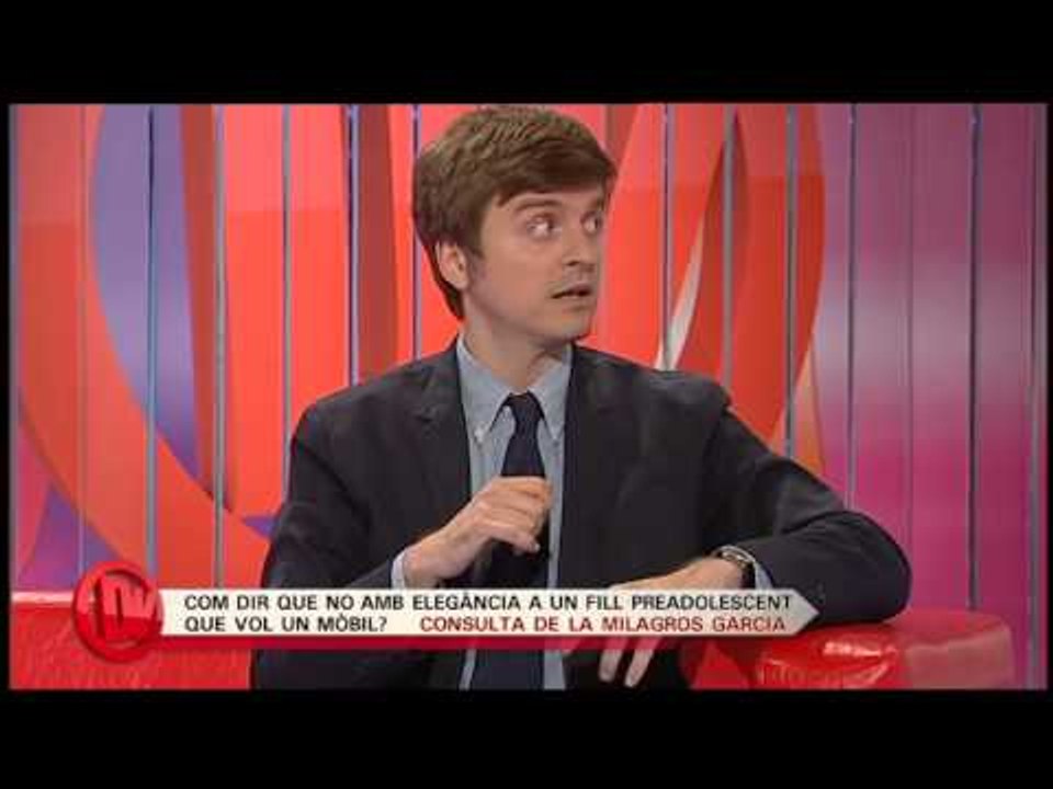 TV3 - Divendres - Marc Giró: com dir elegantment al teu fill que no pot tenir mòbil als 11 anys?