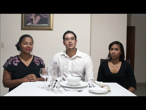 Etiqueta y Protocolo Grupo 5: montaje de la mesa, modales en la mesa